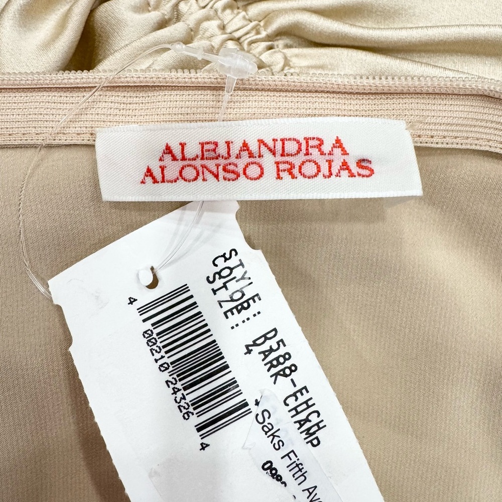 ALEJANDRA ALONSO ROJAS Ruched Tank Gown - Picture 9 of 11